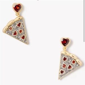 Kate Spade Pizza Earrings